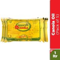 Seasons Canola Oil - 1L (Pack of 5)