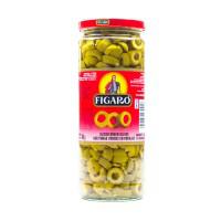Figaro Green Slice Olives - 450gm