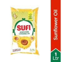 Sufi Sunflower Oil Poly Bag - 1Ltr