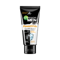 Garnier Men Power white Double Action Black Charcoal IcyClay Complex Face Wash - 50gm