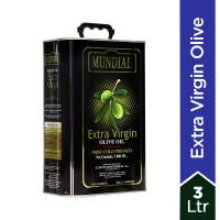 Mundial Extra Virgin Olive Oil Tin - 3Ltr
