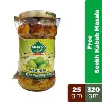 Mehran Mango Pickle (Get Seekh Kabab 25gm Sachet Free) - 320gm