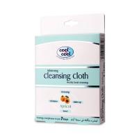 Cool and Cool Apricot Facial Cleansing Whitening Cloths (Pack of 4)