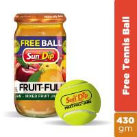 Sundip Mixed Fruit Jam - 430gm and Get Tennis Ball (FREE)