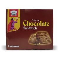 Peek Freans Chocolate Sandwich Biscuits Half Roll (Pack of 6)