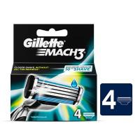 Gillette Mach3 Razor Blades (Pack of 4)