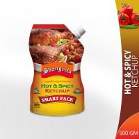 Shangrila Tomato Ketchup Hot and Spicy Pouch - 500ml