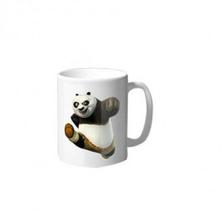 King Foo Panda Printed Ceramic Mug BB212 White