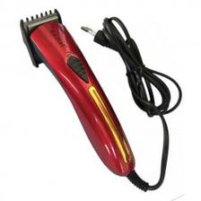 Kemei Km-201B Electric Hair Trimmer For Men Red