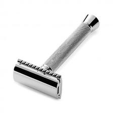 Obexa Medical Equipments Professional Double Edge Long Handled Safety Razor Silver