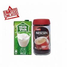 Nescafe Coffee & Nestle Milkpak 1L