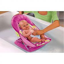 ibaby Deluxe Baby Bather Bath Seat AZB528 Blush Pink