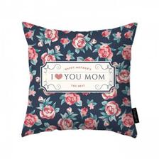 Love You Mom Printed Pillow