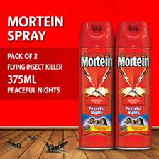 Pack of 2 Mortein Peaceful Nights Spray 375ml