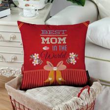 Best Mom In The World Printed Pillow