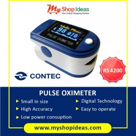 Contec Pulse Oximeter, Blue