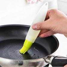 Cooking Grill Oil Bottle Brush Pen BM-219 Yellow