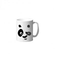Confused Panda Coffee & Tea Mug BB170 White