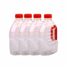 DOH Pack of 4 Water Bottles DOHG-628 Transparent