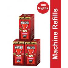 Mortein Insect Repellant Pack of 3 42ml Refills (180 Nights) Fragrant