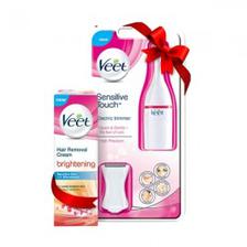 BUY Veet Sensitive Touch High Precision Electric Trimmer AND Veet Brightning Nor To Dry Cream 50 gm at PRICE OFF