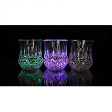 Pack Of 2 Inductive Rainbow Color LED Glass Transparent
