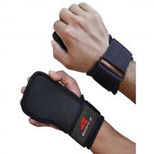 Brandworx Fitness Grips for Weight Lifting Black