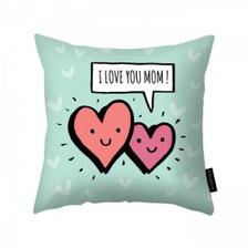 I Love You Mom Printed Pillow