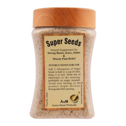 A&M Super Seeds Powder Jar