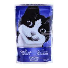 Felix As Good As It Looks With Ham Cat Food, Pouch, 100g