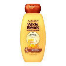Garnier Whole Blends Honey Treasures Repairing Shampoo, Paraben Free, 370ml