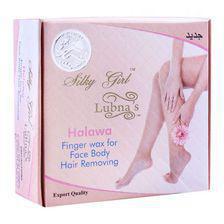 Lubna's Halawa Finger Wax Face & Body Hair Removing Wax 90gm