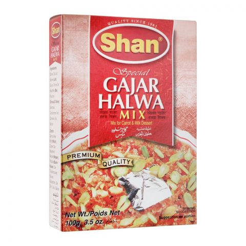 Shan Special Gajar Halwa Mix, 100g