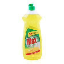 Lemon Max Dishwash Liquid, With Lemon Juice, 750ml