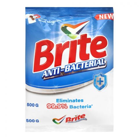Brite Anti-Bacterial Detergent Powder 500g