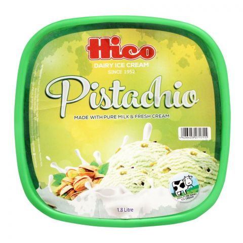 Hico Pistachio Ice Cream, 1.8 Liters