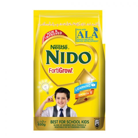 Nestle Nido Fortigrow, 650g, Pouch