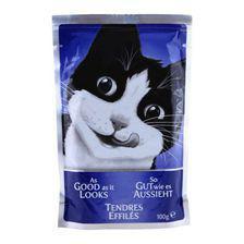 Felix As Good As It Looks With Salmon Cat Food, Pouch, 100g