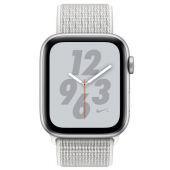 Apple Watch Series 4 MU7F2 40mm Nike+ Silver Aluminum Case with Summit White Nike Sport Loop (GPS)