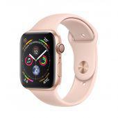 Apple iWatches MU6F2 Series 4 44mm Gold Aluminum Case With Pink Sand Sport Band