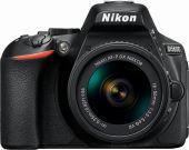 Nikon D5600 24.2 MP 18-55mm Lens Wi-Fi DSLR Camera - Black