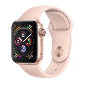 Apple iWatch MU682 Series 4 40mm Gold Aluminum Case With Pink Sand Sport Band