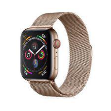Apple Watch Series 4 44mm Gold Stainless Steel Case with Gold Milanese Loop