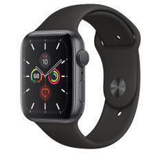 Apple Watch Series 5 44mm Space Gray Aluminum Case with Sport Band