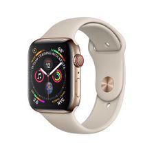 Apple Watch Series 4 44mm Gold Stainless Steel Case with Stone Sport Band