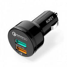 Aukey Dual Port Car Charger with Quick Charge 3.0 CC-T7