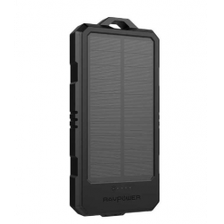 RAVPower Solar Portable Charger 15000mAh With Ismart