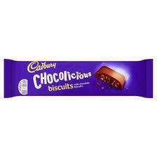 Cadbury Chocolicious Biscuits Milk Chocolate 110gm