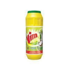 Vim Dishwashing Powder With Power Of Lemon 450 gm (V)