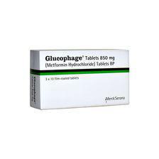 Glucophage 850mg Tablet